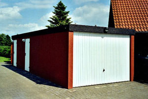 Fertiggarage Stahl